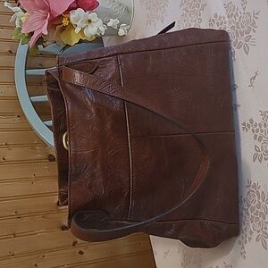 Margot brand Marcy leather tote bag